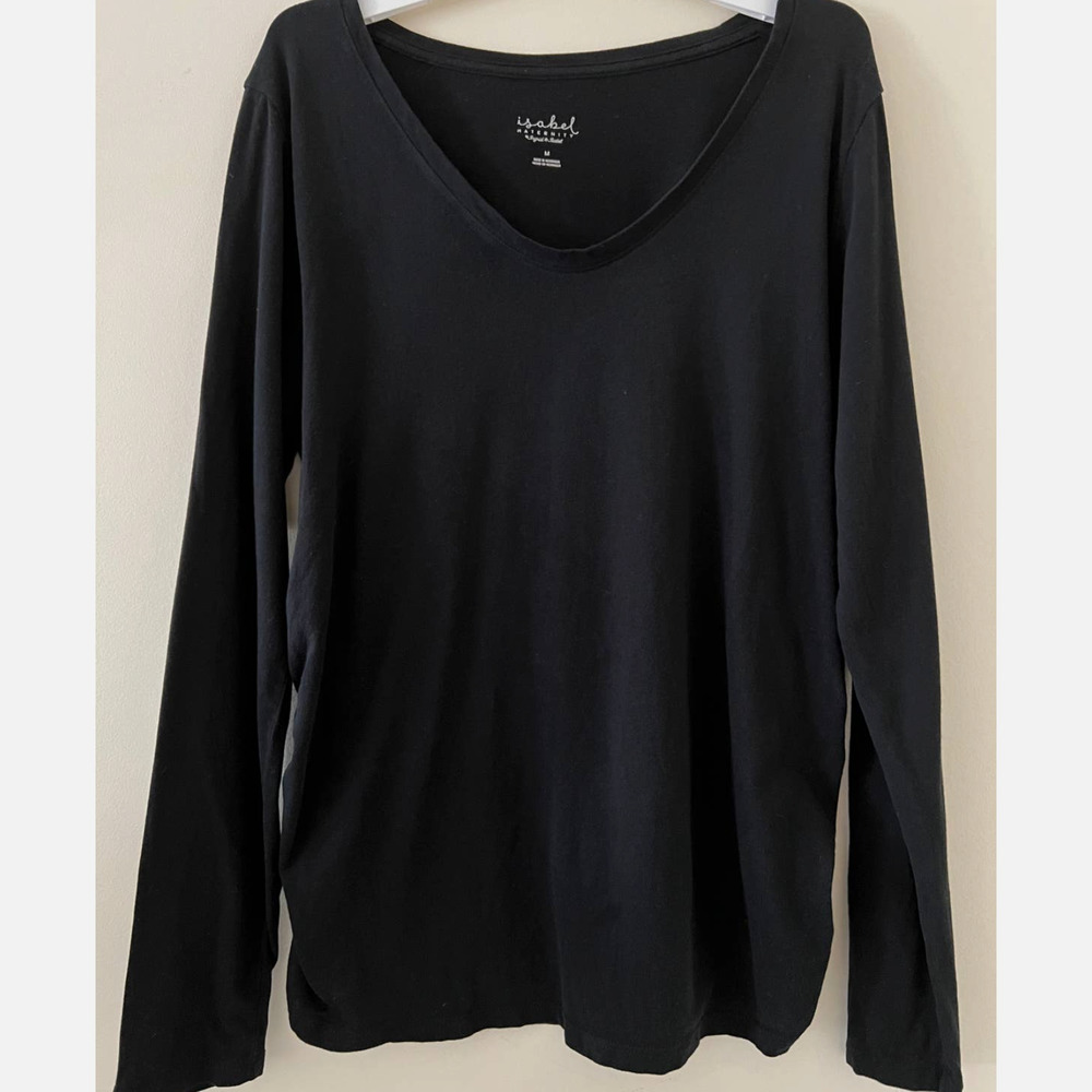 Isabel Long Sleeve Maternity Shirt